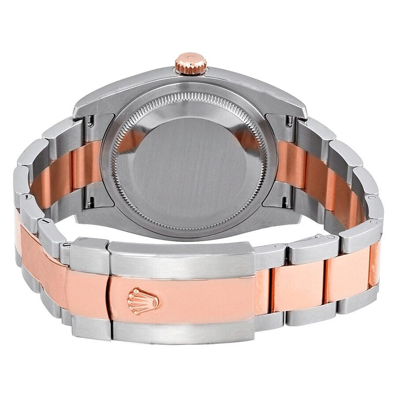 Rolex Oyster Perpetual Datejust 36 White Dial Stainless Steel and 18K Everose Gold Bracelet Automatic Men's Watch #116231WDO - Watches of America #3