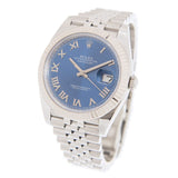 Rolex Oyster Perpetual Datejust Automatic Blue Dial Men's Watch #126334 BLRJ - Watches of America #4