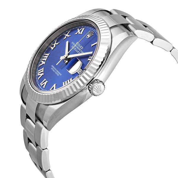 Rolex Oyster Perpetual Datejust Automatic Blue Dial Men's Watch #126334BLRO - Watches of America #2