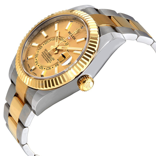 Rolex Oyster Perpetual Sky-Dweller Champagne Dial Automatic Men's Watch #326933CSO - Watches of America #2