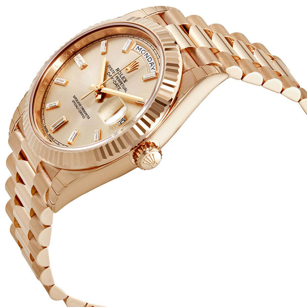 Rolex President Day Date Rose Dial Men's Watch #228235SNDP - Watches of America #2