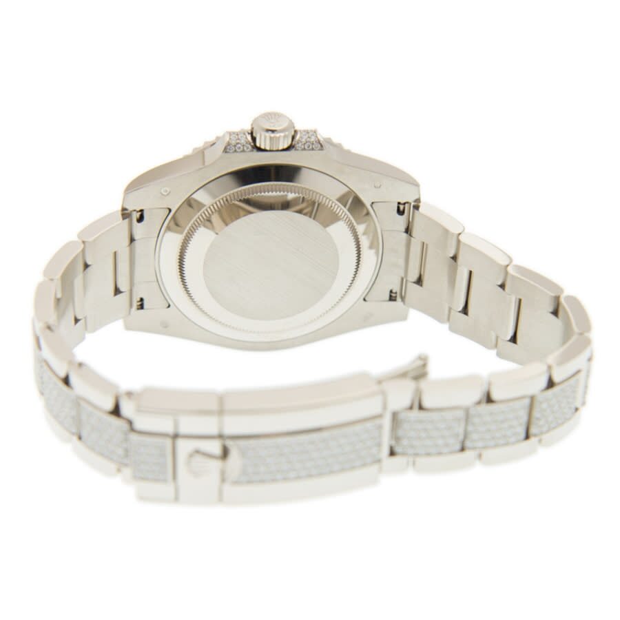 Rolex Submariner Diamond Silver-tone Dial Men's Watch 116659SABR 