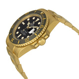Rolex Submariner Black Dial 18K Yellow Gold Oyster Bracelet Automatic Men's Watch 116618BKSO #116618LN - Watches of America #2