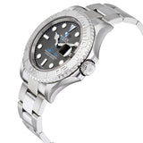 Rolex Yacht-Master 40 Dark Rhodium Dial Steel Oyster Men's Watch #116622RSO - Watches of America #2