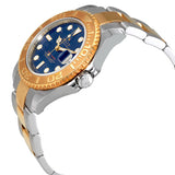 Rolex Yacht-Master Blue Dial Stainless Steel and 18K Yellow Gold Oyster Bracelet Automatic Unisex Watch #168623BLSO - Watches of America #2