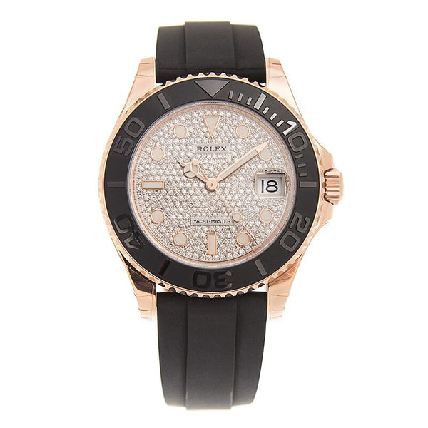 Rolex Yacht-Master Diamond Set Dial Unisex Watch #268655-0007 - Watches of America #2