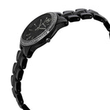 Michael Kors Runway Mercer Quartz Crystal Black Dial Watch MK6839