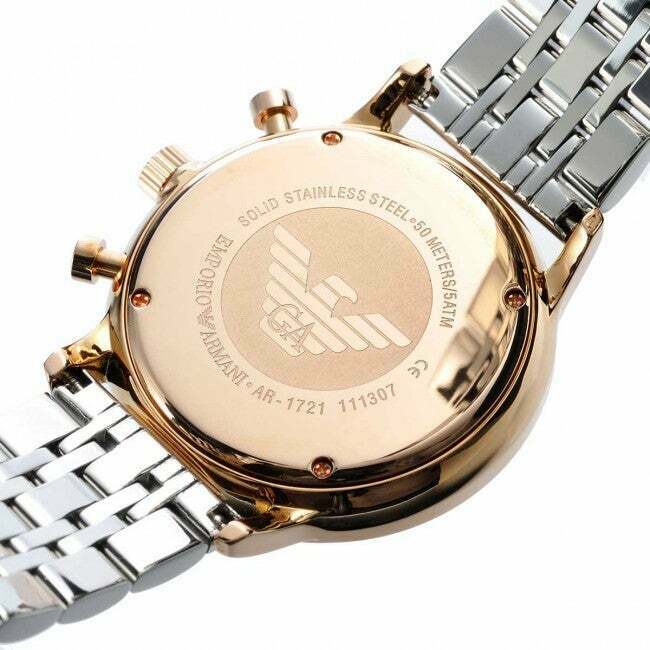 Emporio Armani Gianni Gray Men's Watch#AR1721 - Watches of America #4