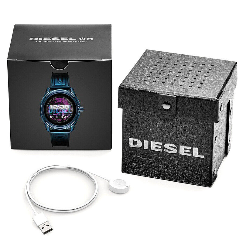 Diesel Blue Fadelite Unisex Smartwatch DZT2020 - Watches of America #6