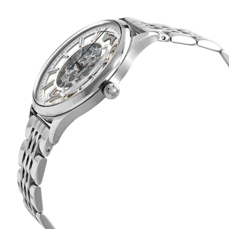 Emporio Armani Dress Automatic Silver Dial Men's Watch AR1945