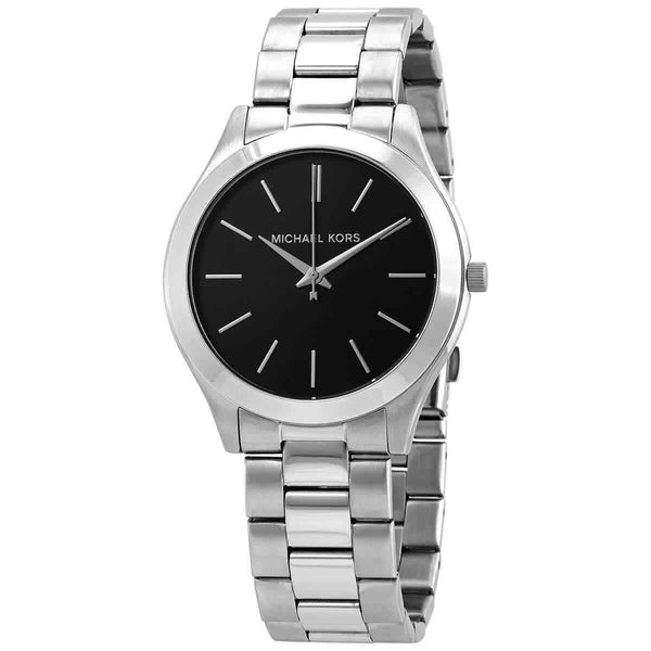 Michael Kors Slim Runway Quartz Black Dial Watch MK8836