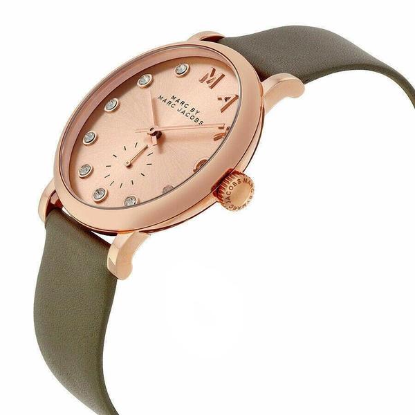 Marc By Marc Jacobs Baker Rose Gold Dial Ladies Watch MBM1400