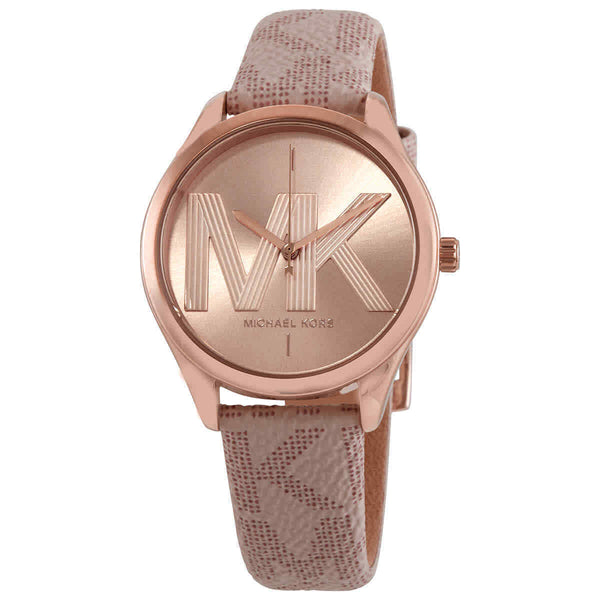 Michael Kors Quartz Rose Dial Ladies Watch MK2879