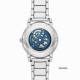Emporio Armani Automatic Silver Skeleton Dial Men's Watch AR60006