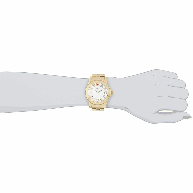 Marc by Marc Jacobs Gold Rivera White Dial Quartz Women's Watch#MBM3137 - Watches of America #3