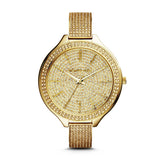 Michael Kors Slim Runway All Gold Women's Watch  MK3256 - Watches of America