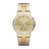 Michael Kors Dylan Chronograph Gold Ladies Watch  MK5623 - Watches of America