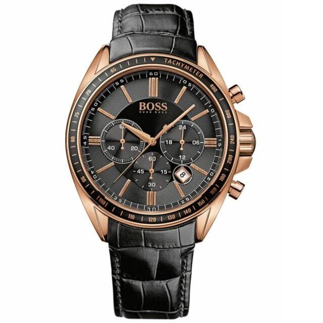 Hugo Boss Chronograph Dial Rose Gold Men's Watch #1513092 - Watches of America