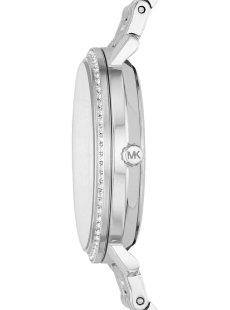 Michael Kors Jaryn Pave Silver Tone Women's Watch MK3600 - Watches of America #2