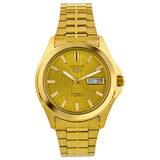 Seiko 5 All Gold-plated Stainless Steel Men's Watch #SNKK98 - Watches of America