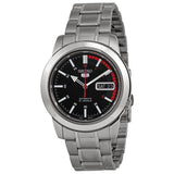Seiko 5 Automatic Black Dial Men's Watch #SNKK31 - Watches of America