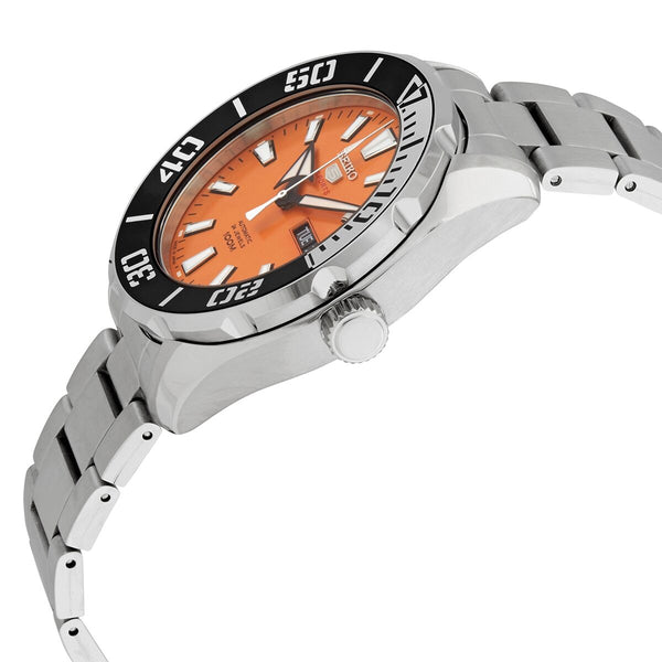 Seiko 5 Automatic Orange Dial Men's Watch #SRPC55J1 - Watches of America #2