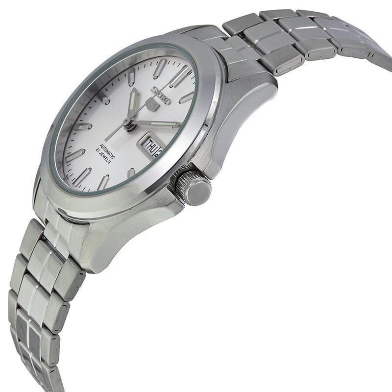 Seiko Series 5 Automatic Silver Dial Men's Watch #SNKK87 - Watches of America #2