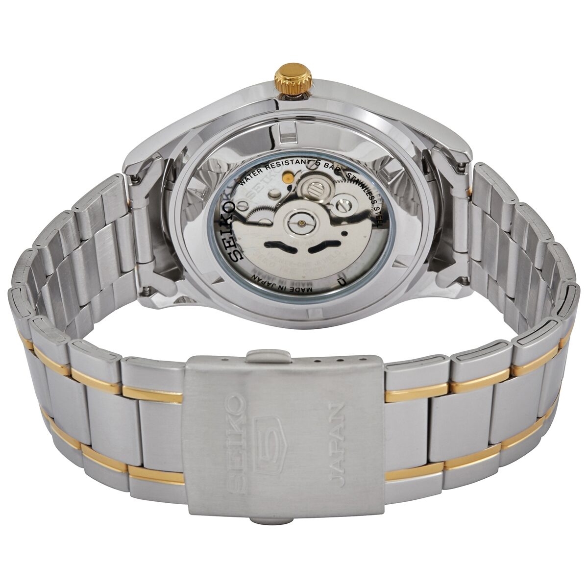Seiko 5 Automatic White Dial Men's Watch #SNKP22J1 - Watches of America #3