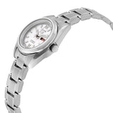 Seiko 5 Automatic White Dial Stainless Steel Ladies Watch #SYMK23 - Watches of America #2