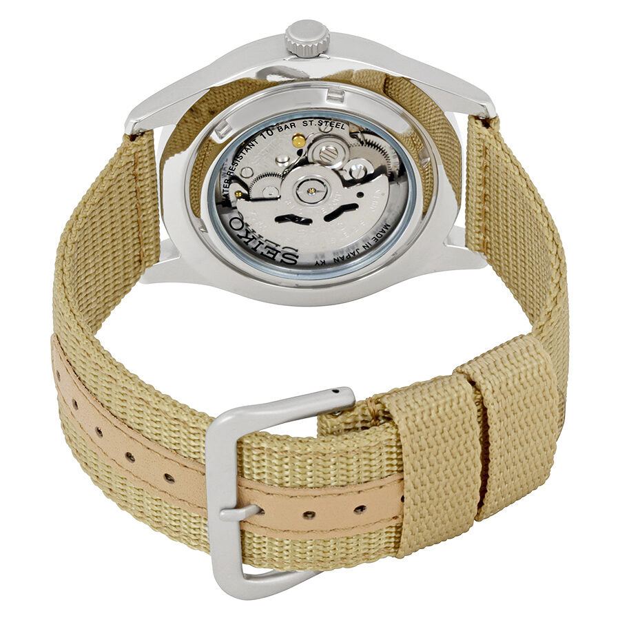 Seiko 5  Automatic Beige Dial Men's Watch #SNZG07J1 - Watches of America #3