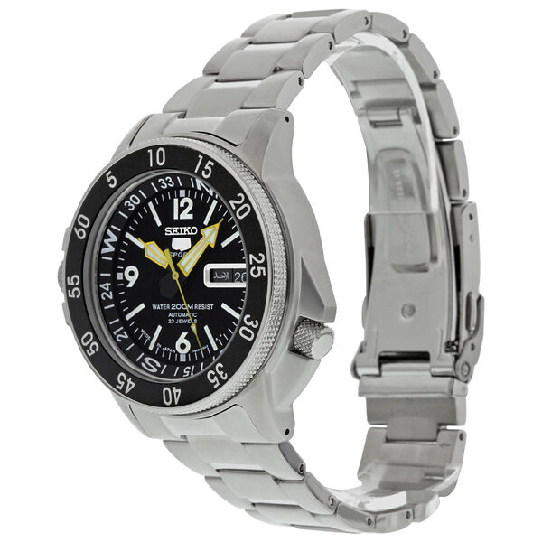 Seiko 5 Compass Automatic Black Dial Men's Watch #SKZ211J1 - Watches of America #2