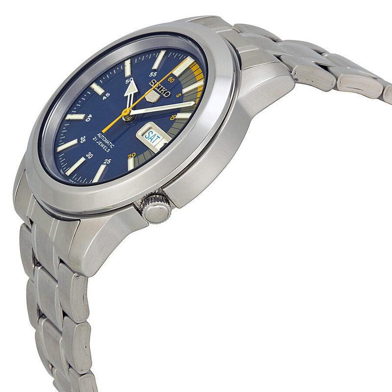 Seiko 5 Blue Automatic Blue Dial Men's Watch #SNKK27 - Watches of America #2