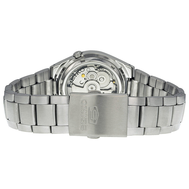 Seiko Series 5 Automatic Black Dial Stainless Steel Men's Watch #SNK617 - Watches of America #3
