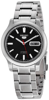 Seiko Series 5 Automatic Black Dial Men's Watch #SNK795 - Watches of America