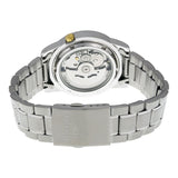 Seiko 5 Silver Stainless Steel Automatic Men's Watch #SNKK09 - Watches of America #3