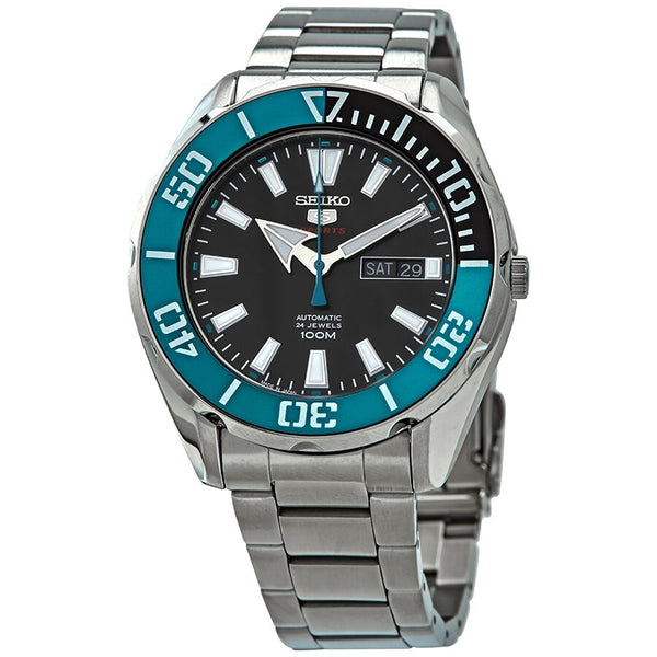 Seiko 5 Sports Automatic Black Dial Men's Watch #SRPC53J1 - Watches of America