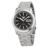 Seiko Automatic Black Dial Stainless Steel Men's Watch #SNKE53 - Watches of America
