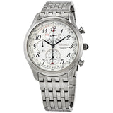 Seiko Chronograph Alarm Quartz Silver Dial Men's Watch #SPC251P1 - Watches of America