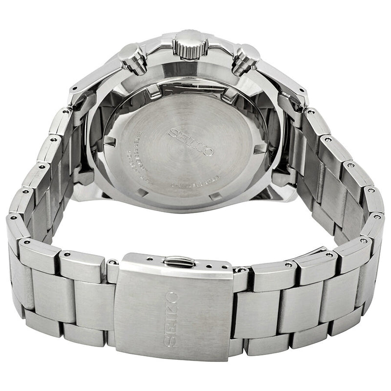 Seiko Chronograph Silver Dial Stainless Steel Men's Watch #SSB317P1 - Watches of America #3