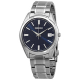 Seiko Classic Quartz Blue Dial Men's Watch #SUR309P1 - Watches of America