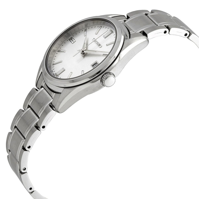 Seiko Classic Quartz Silver Dial Men's Watch #SUR315 - Watches of America #2