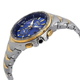 Seiko Coutura Blue Dial Men's Two Tone World Time Watch #SSG020 - Watches of America #2