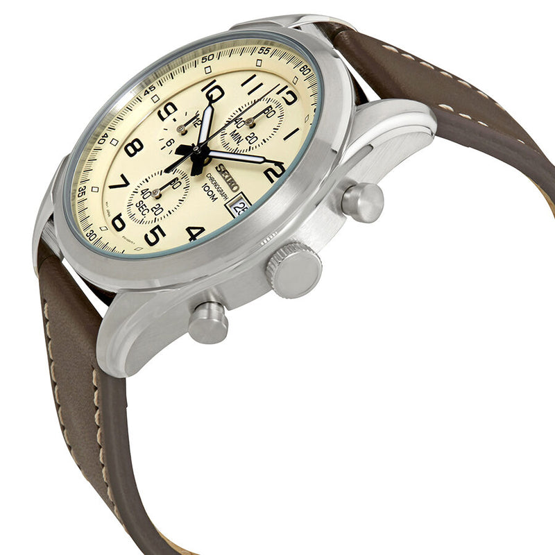 Seiko Chronograph Cream Dial Men's Watch #SSB273P1 - Watches of America #2