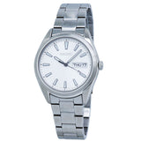 Seiko Essentials Quartz Silver Dial Men's Watch #SUR345P1 - Watches of America