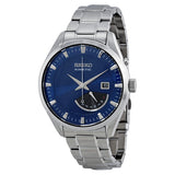 Seiko Kinetic Blue Dial Stainless Steel Men's Watch #SRN047P1 - Watches of America
