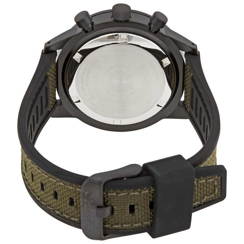 Seiko Lord Chronograph Quartz Black Dial Men's Watch #SSB373P1 - Watches of America #3