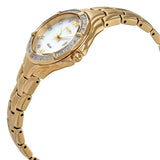Seiko Solar Powered Mother of Pearl Diamond Dial Ladies Watch #SUT380 - Watches of America #2