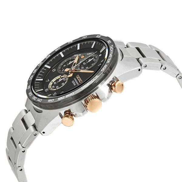 Seiko Motorsport Chronograph Black Dial Men's Watch #SSB323P1 - Watches of America #2