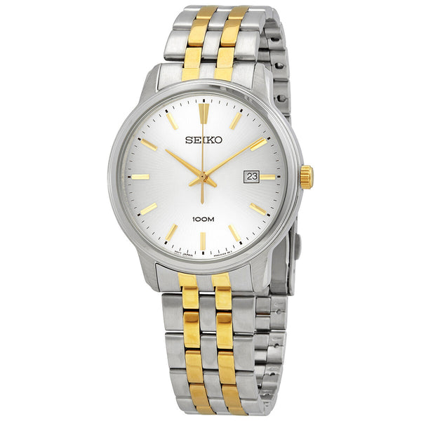 Seiko Neo Classic Quartz Silver Dial Men's Watch #SUR263P1 - Watches of America