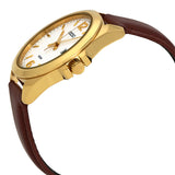 Seiko Neo Classic White Dial Brown Leather Men's Watch #SUR216 - Watches of America #2